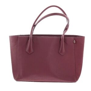 Dagne Dover Signature Legend Leather 13" Laptop Tote in Oxblood $275
